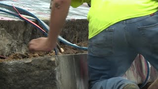Crews search for Lee monument time capsule