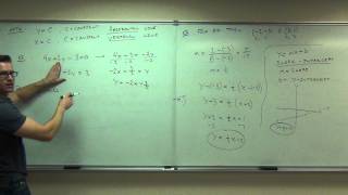 Calculus 1 Lecture 0.1:  Lines, Angle of Inclination, and the Distance Formula