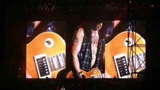 Guns N' Roses - Slash Guitar Solo / The Godfather - Live in Tel Aviv Israel 2017