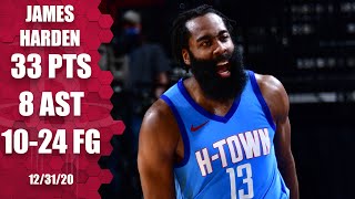 James Harden leads Rockets with 33 points vs. Kings [HIGHLIGHTS] | NBA on ESPN
