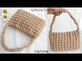 Super Easy and Beautiful !! Crochet Handbag - Tas Rajut Cantik Super Mudah (Subtitle)