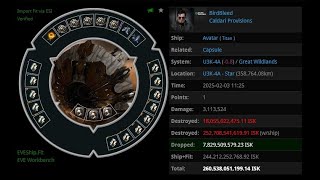 [EVE ONLINE / AMC] 03 FEB 2025 Killed Avatar in Great Wildlands