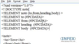XML 10 internal dtd | how to learn xml programming language, web designing html