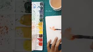 Floral perspective painting | Mrs Artist