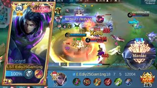 CARA MAIN ALUCARD BUFF MODE DINGIN! | BUILD ALUCARD TERBAIK UNTUK SOLO RANKED (Mobile Legends)