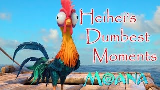 Heihei's Dumbest/Funniest Moments - MOANA