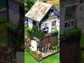 OLD BARN HANGOUT 🚜 Part 1 #Shorts - The Sims 4 Speed-build (No CC)