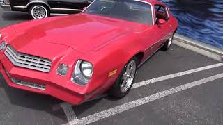 1979 Camaro test drive at Laguna Classic Cars, Laguna Beach, Ca