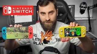 სათამაშო კონსოლების შედარება Nintendo Switch VS Nintendo Switch Lite