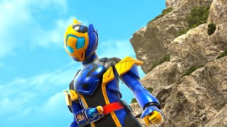 【ガンバレジェンズ】仮面ライダージャンヌ　コブラゲノム　GL04-0　スキャン演出　必殺技　まとめ「コブラスタンピングスマッシュ」