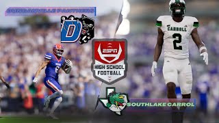 NCCL HIGHSCHOOL SERIES : Duncanville  vs Southlake carrol