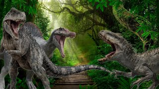 Indominus rex vs. Giganotosaurus vs. Spinosaurus