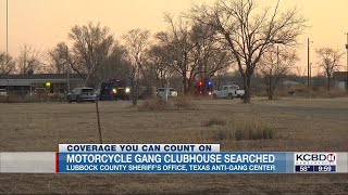 Lubbock Sheriff's Office helps Texas Anti-Gang Center search Bandidos clubhouse