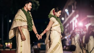 Kerala Wedding Highlights |  Monisha & Sreejith | Traditional Hindu Wedding | Bride Side