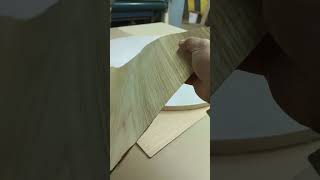 Table Top Attach Veneer #asmr #tabletop #woodworking #trending #viralvideo #short #ytshorts