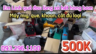 🔴XẢ HẾT HÀNG BOM BÁN RẺ BÈO 500K🔴MÁY HÀN MIG, QUE, KHOAN, CẮT ĐỦ THỂ LOẠI.. #mayhan #kobe #mayhanmig