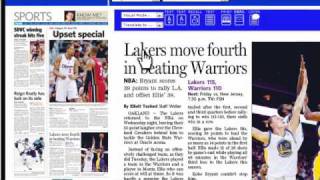 Torrance Daily Breeze e-Edition Tutorial
