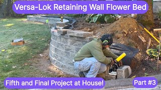 Replacing an Old Garden Wall with VERSA-LOK Retaining Blocks - Episode #3