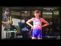 全中陸上女子4x100mリレー