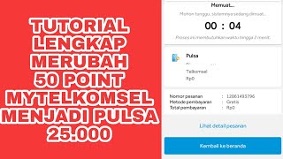 Cara tukar 50 poin telkomsel menjadi pulsa 25.000 | blibli x mytelkomsel