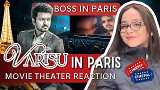 Varisu in Paris Theater Reaction by Manoushka | Thalapathy Vijay #varisu #vijay66reaction