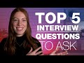 Career Hacks: Top 5 interview questions to ask