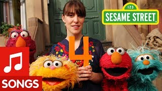 Sesame Street Feist sings 1 2 3 4