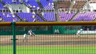 北稜、7回裏勝ち越し。第99回全国高校野球京都大会4回戦北稜対京都共栄学園