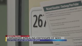 SC lawmakers considering repeal of certificate of need