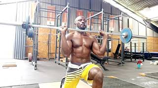 Lunge variations 2,  Out of the Full body barbell complex series -[Fitlife254]