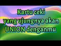 kartu ceki🍒 seseorang yang ujungnya atau endingnya bakalan union denganmu