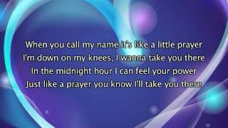 Madonna - Like A Prayer, Lyrics In Video