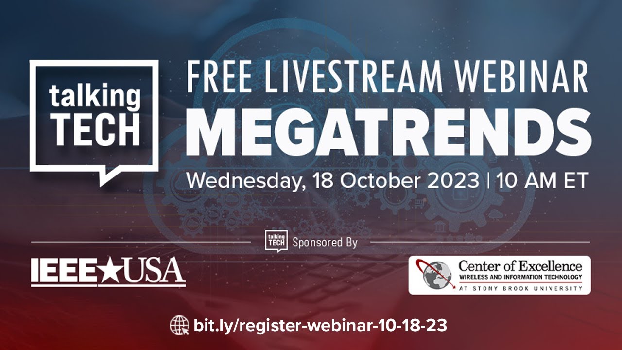Livestream Webinar Talking Tech Megatrends Youtube