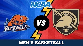 Bucknell Bison vs Army Black Knights | NCAA Men's Basketball LIVE Score