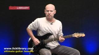 Funk 49 - The James Gang - Guitar Lesson With Danny Gill Available at Licklibrary