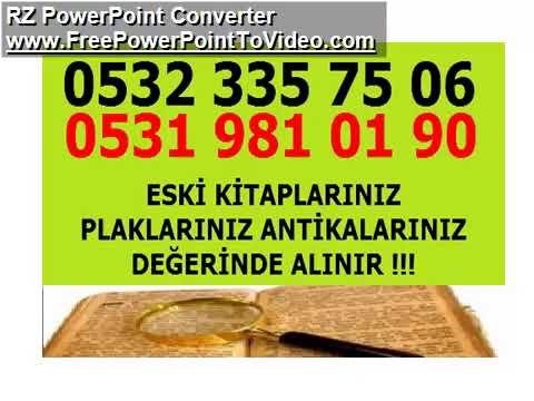 Çekmeköy Eski Plak Alanlar Tel:0531 981 01 90: 2.el Plak - YouTube