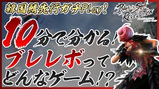 【ブレレボ】10分で分かる！ゲーム内容！ーPvP仕様・日課・強化システム・チャット機能...等！【ブレイドアンドソウルレボリューション】