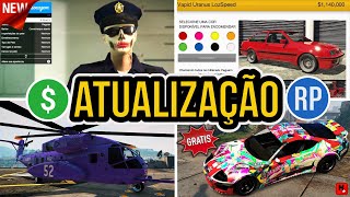 A MELHOR ATUALIZAÇÃO DA COMUNIDADE DE TODOS OS TEMPOS: GTA V / GTA 6 / NOVIDADES SEMANAIS GTA ONLINE