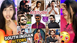 Pakistani reaction On South Indian Actors Dangerous 😈Attitude Slomo Videos🔥| Brown Munde😈💪||#acters