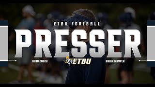 @ETBU_Football | Brian Mayper | First Day | Aug. 11, 2022