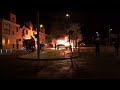 un incendio calcina cuatro coches en san rafael de la albaida