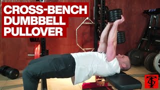 Cross-Bench Dumbbell Pullover