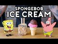 SpongeBob and Patrick Ice Cream from The Fry Cook Games | Binging with Babish