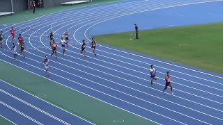 【2020青森県新人】　男子4×100mR予選１組目