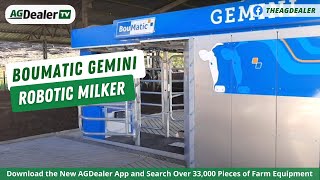 Boumatic Gemini Robotic Milker | Automatic Milking Machines for Cows | AGDealerTV