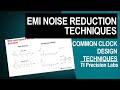 EMI noise reduction techniques