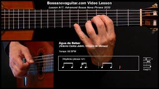 Água de Beber (Water to Drink) - Bossa Nova Guitar Lesson #17: Advanced Phrase 3233