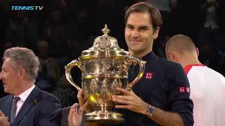 Federer Wins Career Title No.99 | Basel 2018 Final Highlights