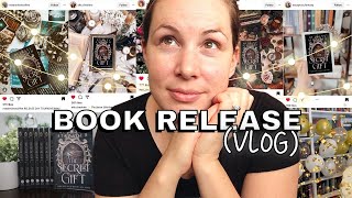 Book Release Week [VLOG] my lengthy to-do list, release party livestream, \u0026 lots of feels