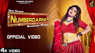 Numberdarni - Dance Video by Gori Nagori | Surender Romio | New Haryanvi Songs Haryanavi 2023